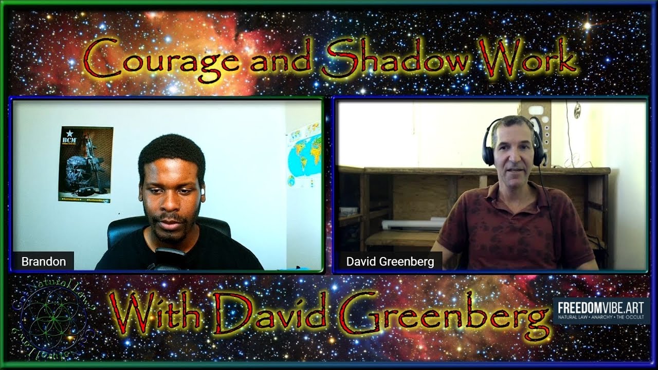 Courage & Shadow Work. A Conversation with Brandon Spencer. FreedomVibe.art