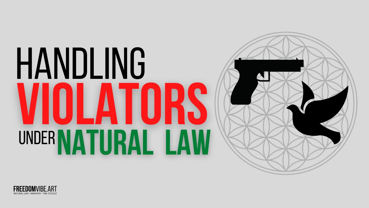 Dealing with Violators Under Natural Law - David Greenberg - FreedomVibe.art