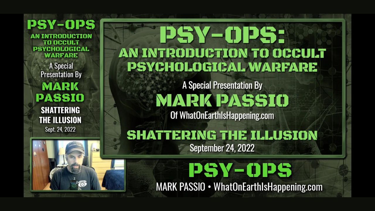 Mark Passio - Psyops - Shattering The Illusion Conference - FreedomVibe.art