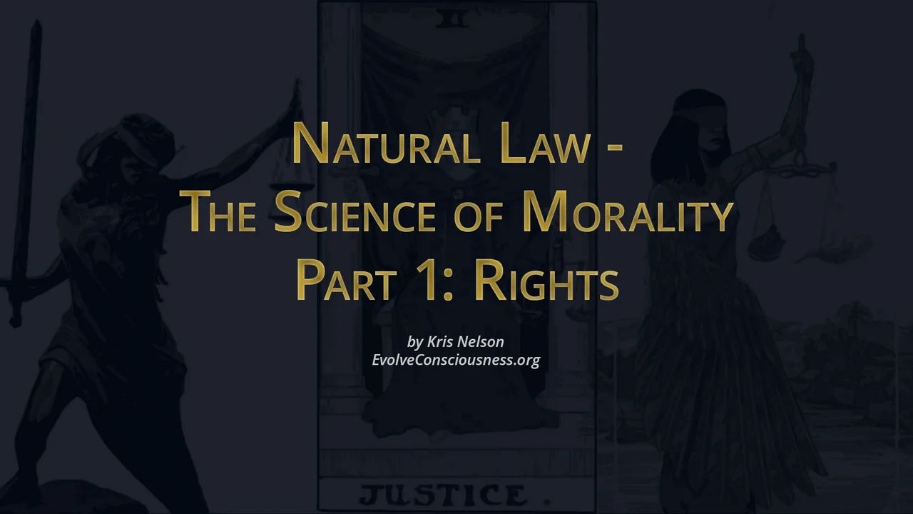 Natural Law - The Science of Morality, Part 1 Rights